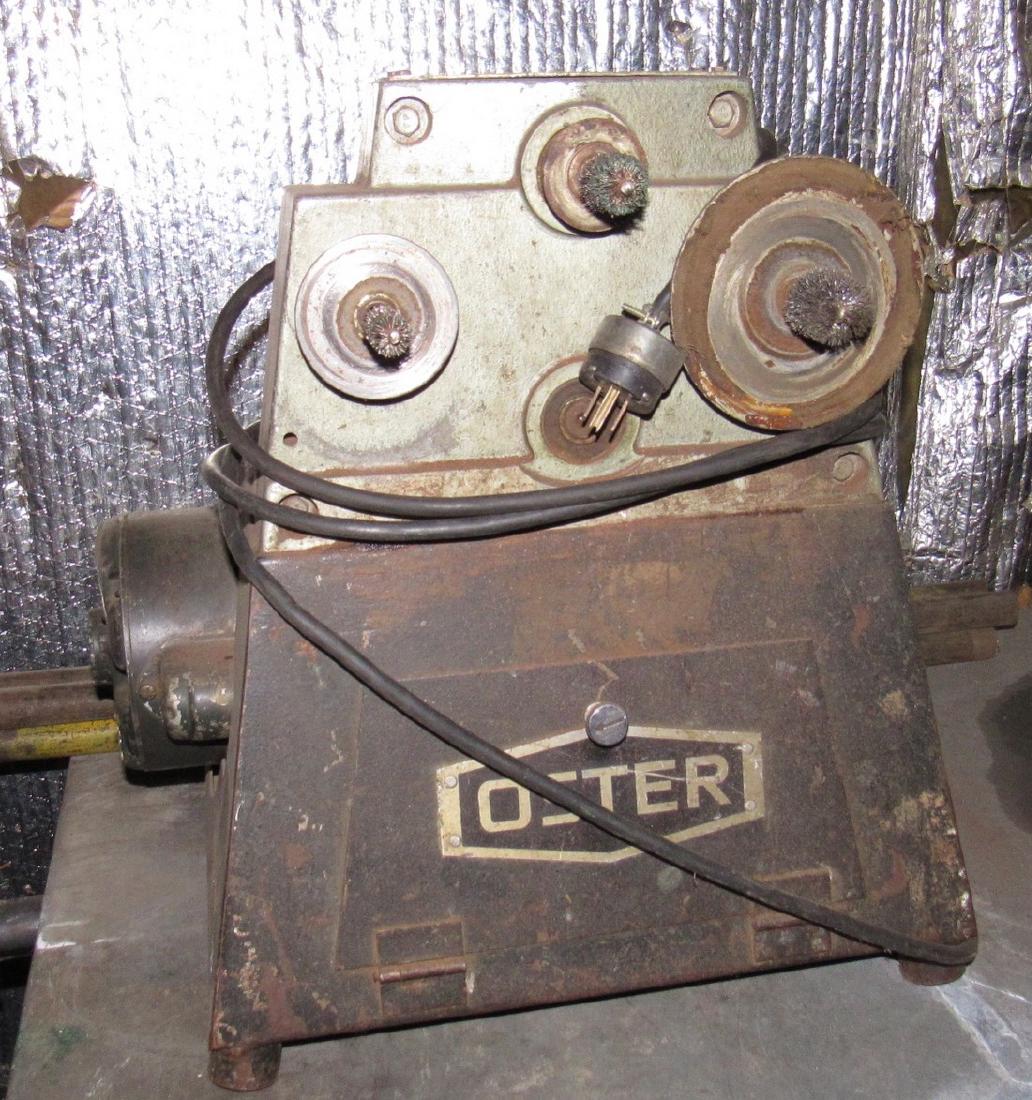 Oster No. 10 Copper Brushing Machine: Works !