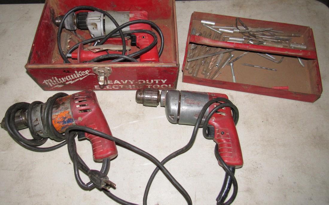 3 Milwaukee Drills (1 of 3)