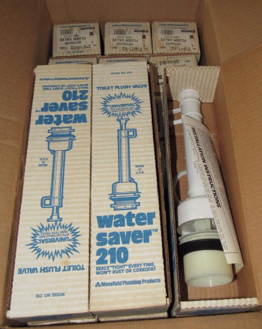 21 Water Saver 210 Toilet Flush Valves: Toilet Valves. BUYER MUST CARRY THIS DOWN FROM SECOND FLOOR .