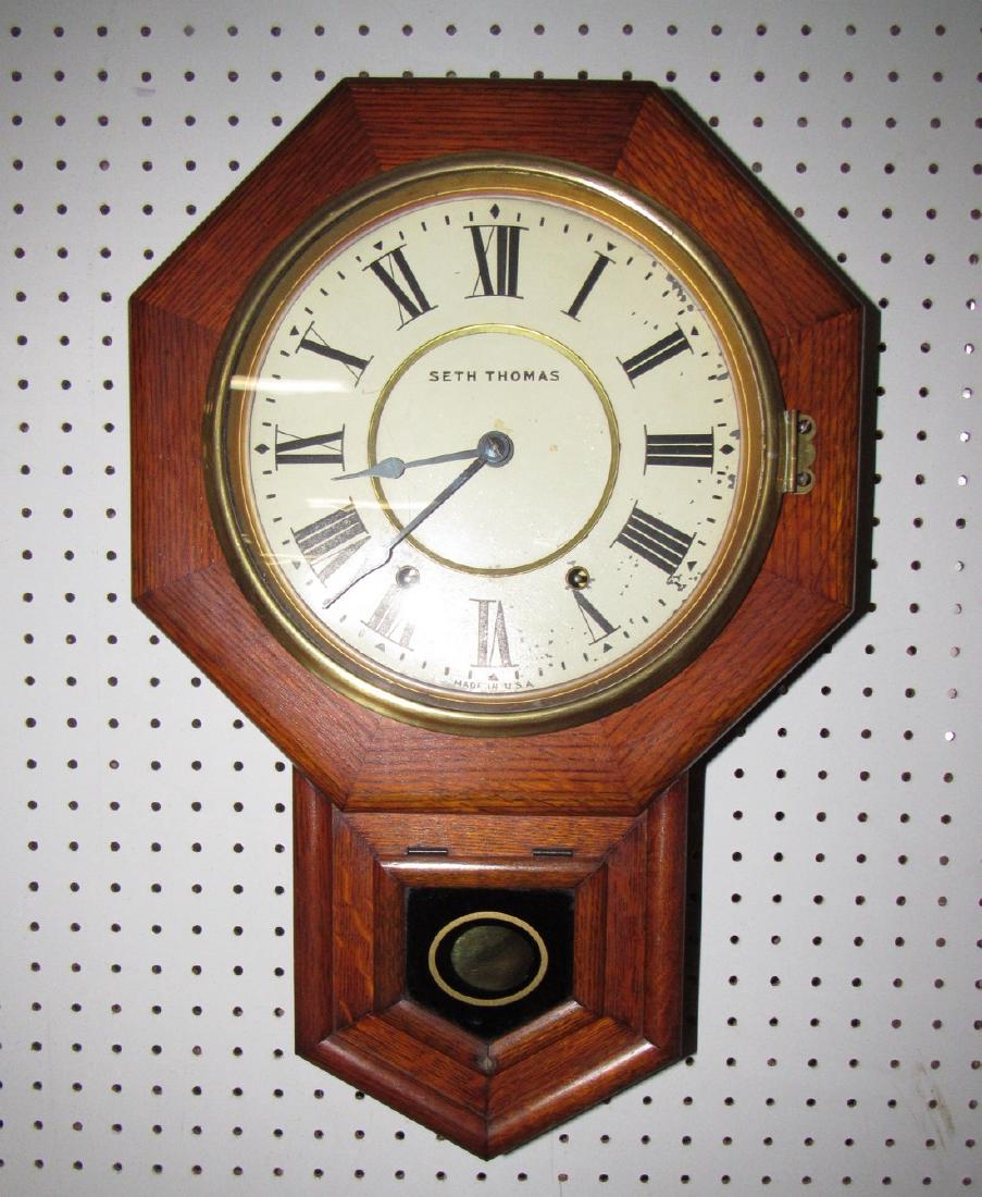 Seth Thomas Regulator Clock (1 of 4)