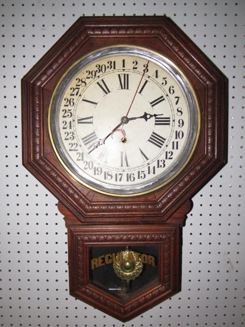 Seth Thomas Regulator Clock (1 of 3)