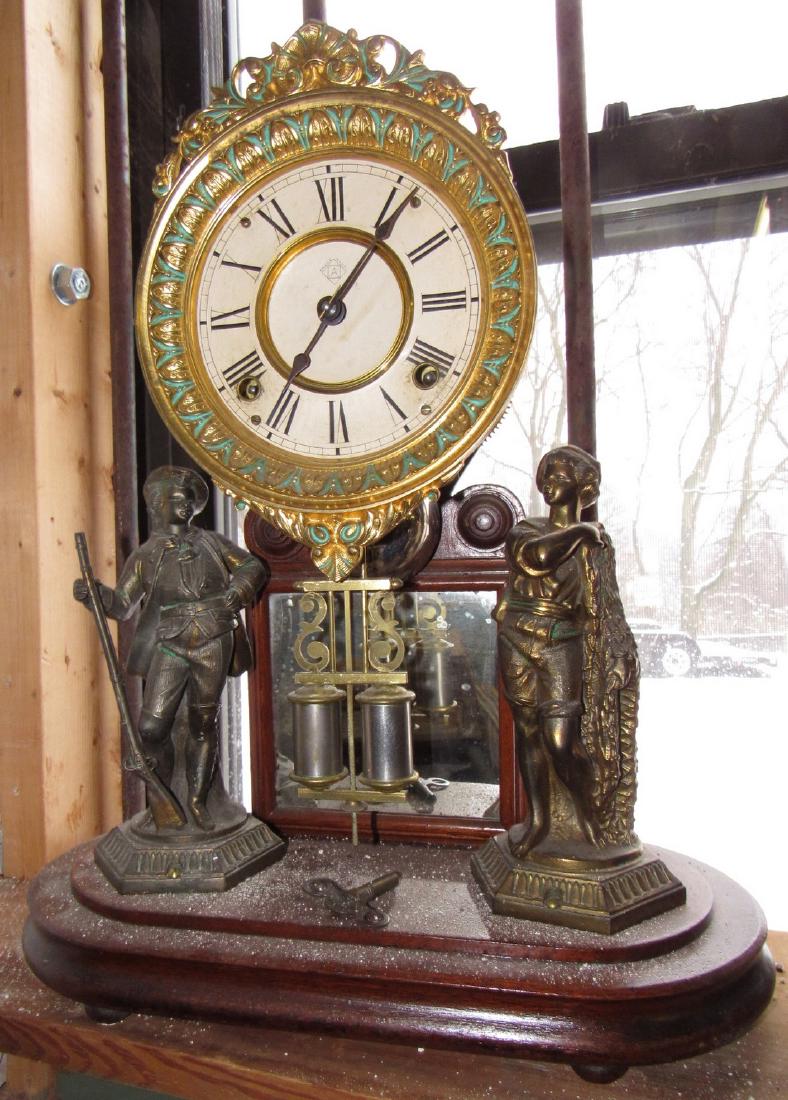 Ansonia Figural Clock (1 of 6)