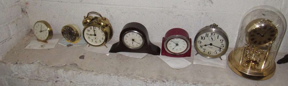 Alarm & Anniversary Clocks Westclox Kodak: Also included is Gilbert , Linden, Baby Ben, & Phinney Walker
