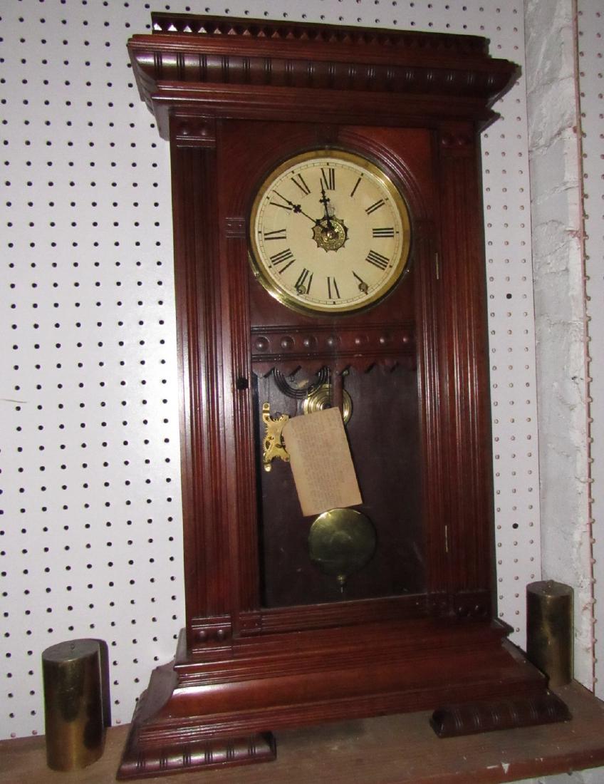 Antique Waterbury Weight Driven Clock (1 of 5)