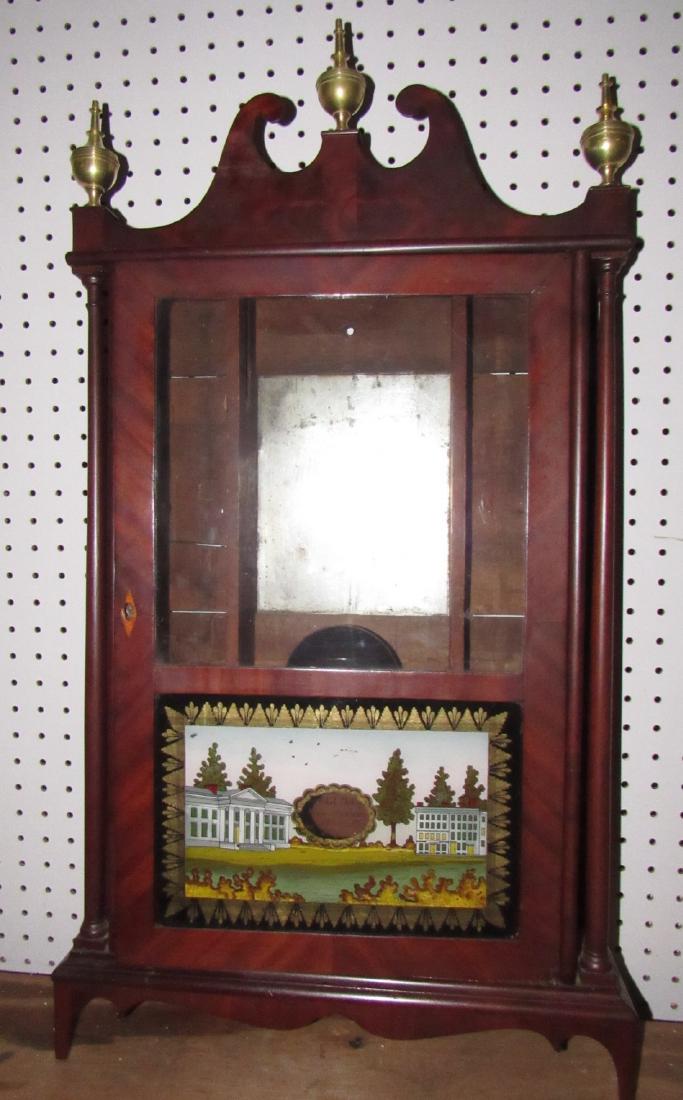 Eli Terry Pillar & Scroll Clock Case No Movement (1 of 5)