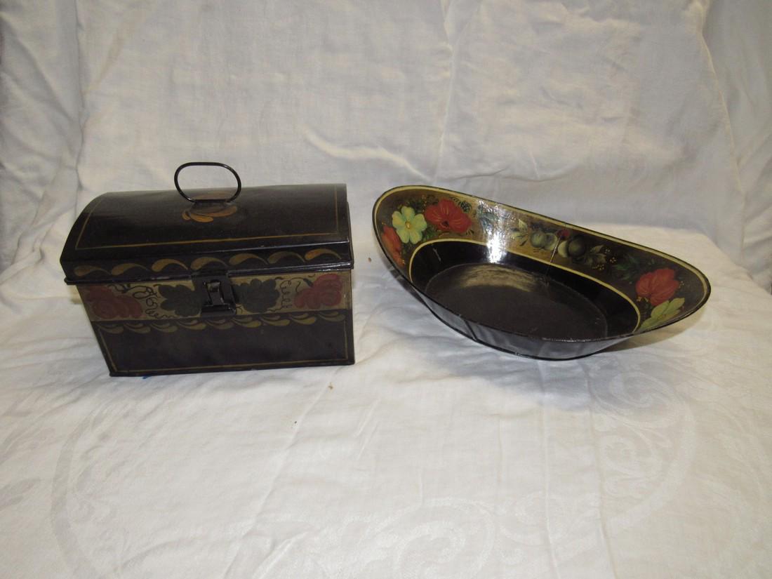 Toleware Document Box and Tray (1 of 7)