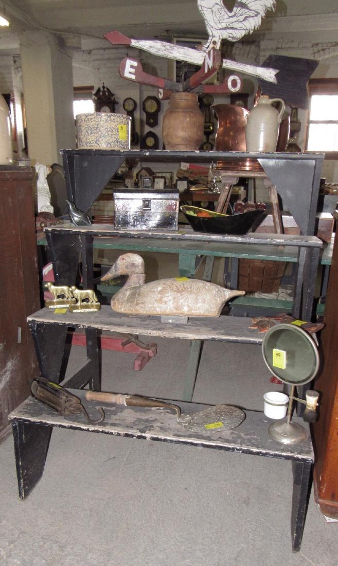 4 Tier Plant Stand in Old Paint (1 of 4)