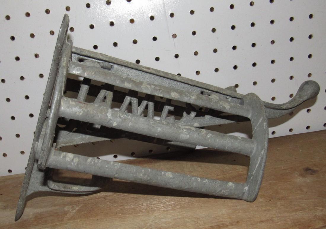 Cast Iron James Saddle Rack: Approx. 12" long