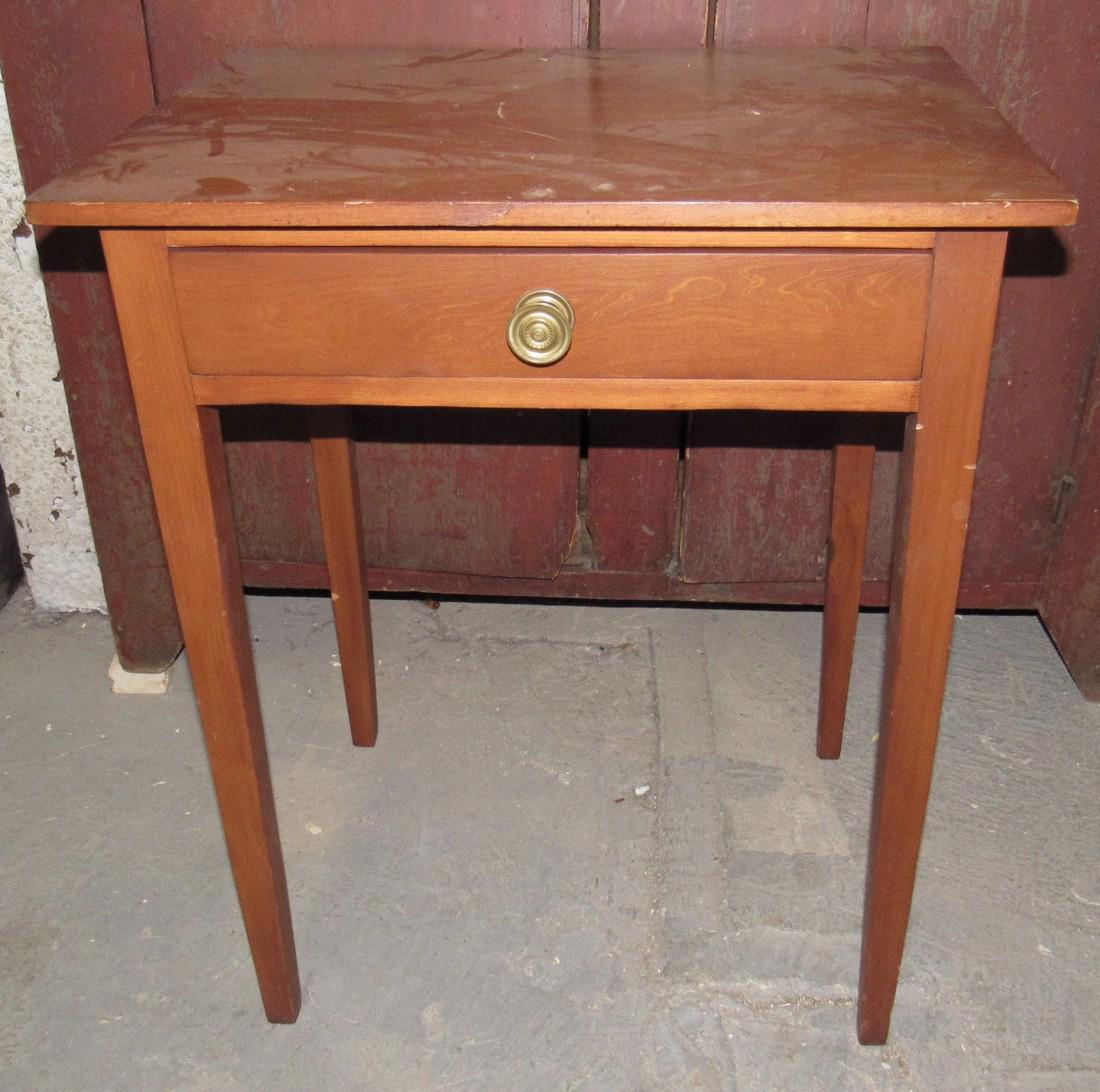 Nice One Drawer Stand w/ Tapered Legs (1 of 3)
