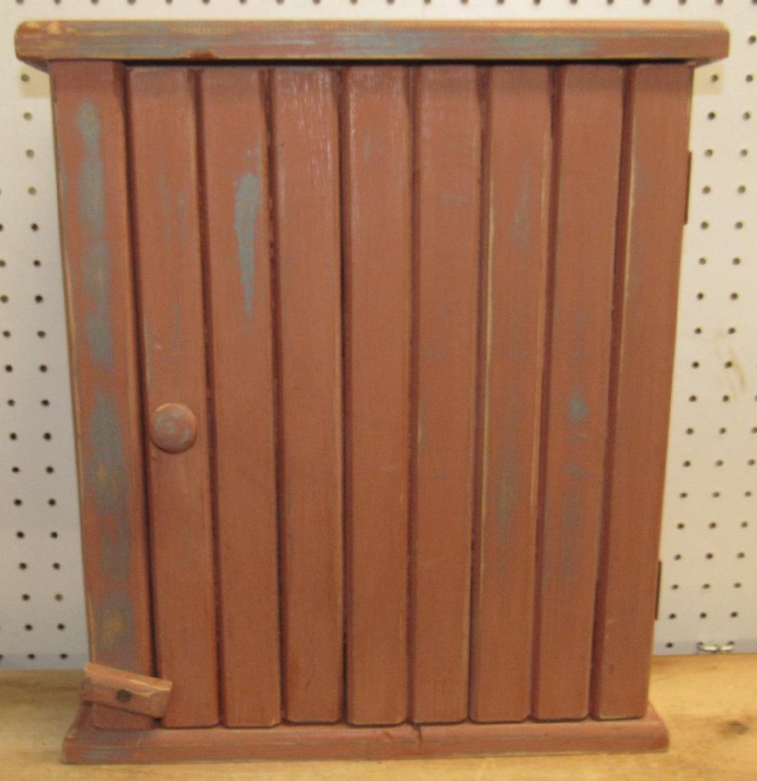 Painted One Door Cabinet (1 of 3)