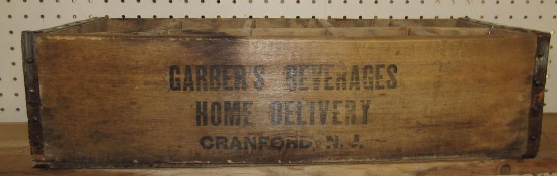 Garber's Beverage Wooden Bottle Crate (1 of 3)