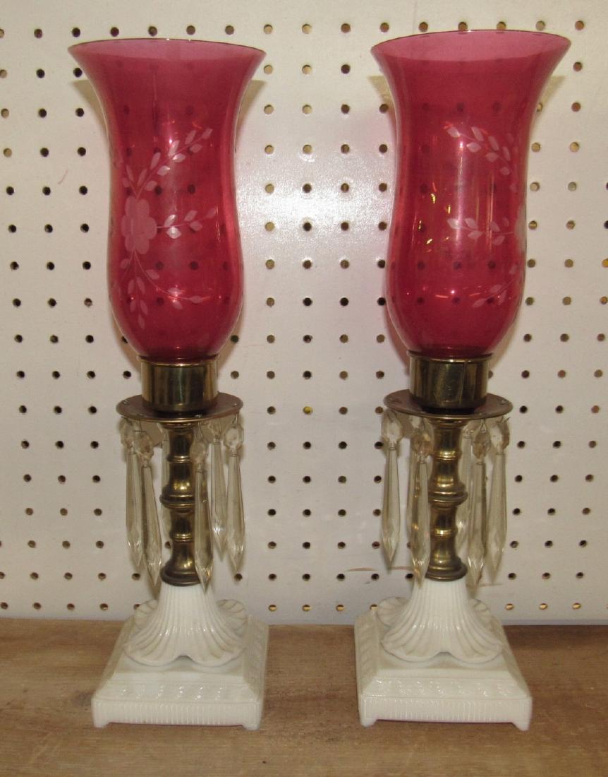 Pair of Candle Lamps (1 of 3)