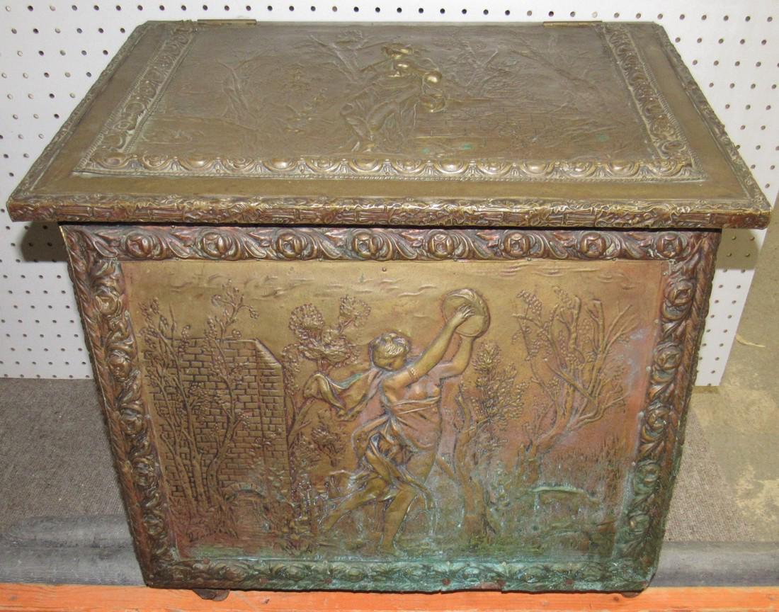 Brass Kindling Wood Box (1 of 7)