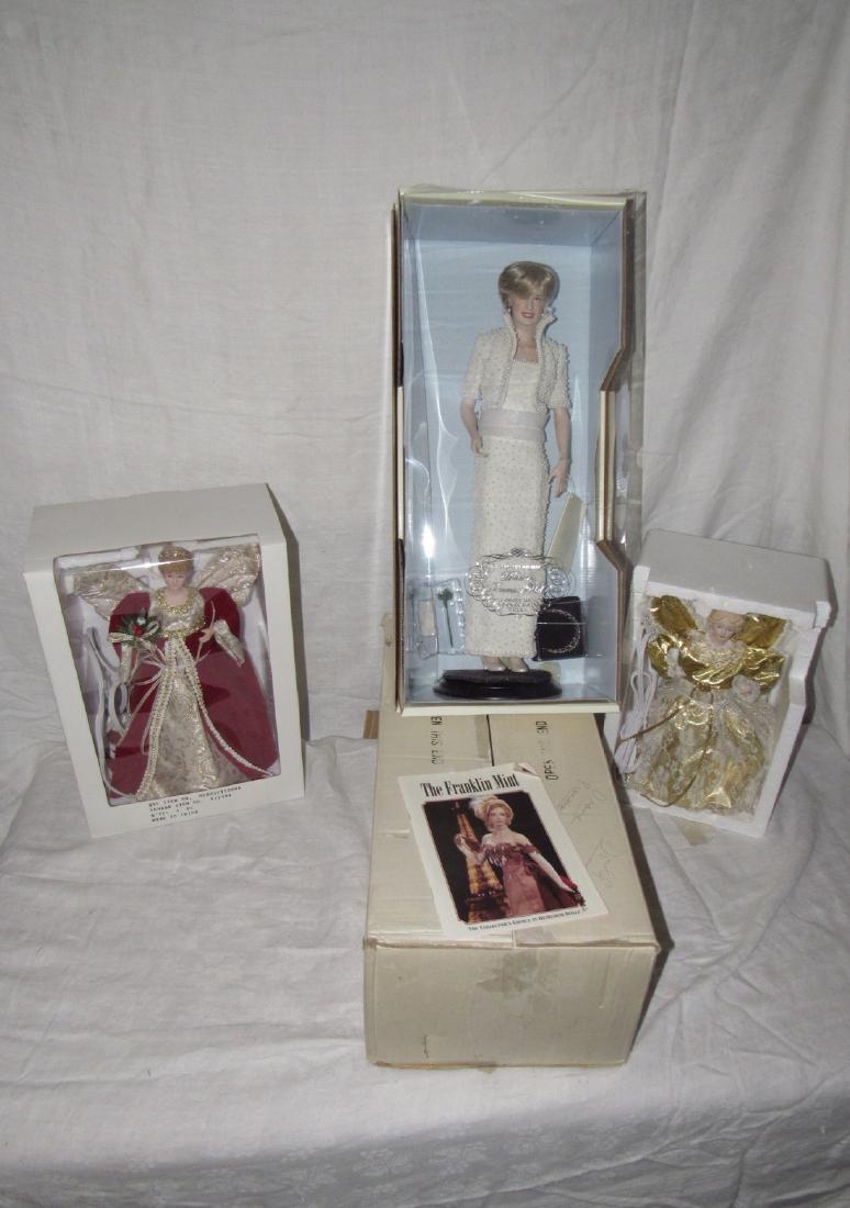 franklin mint princess diana doll value