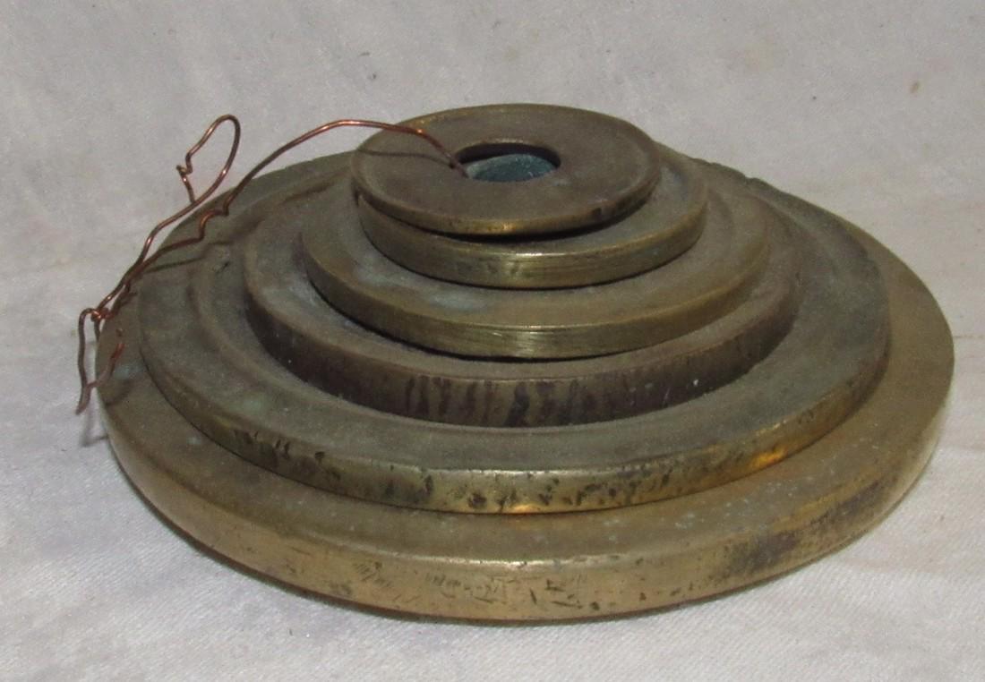 Brass Scale Weights (1 of 3)