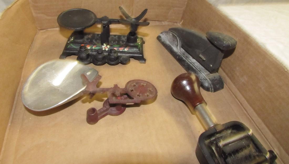 Small Scales Stapler Candle Snuffer Part: Getting all pictured. Candle snuffer is only half.