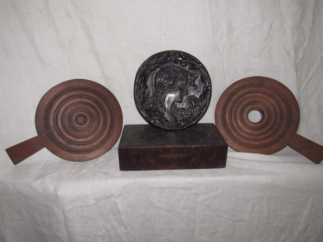 Wood Carving Wall Hanging Box and Bellows (1 of 8)