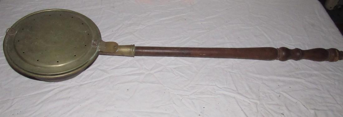 Bed Warmer: Approx. 38" long and 10" in diameter.