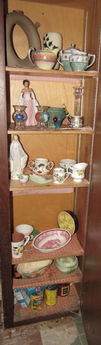 Noritake Nippon Stangl Hand Painted Glass: Getting everything in the cabinet