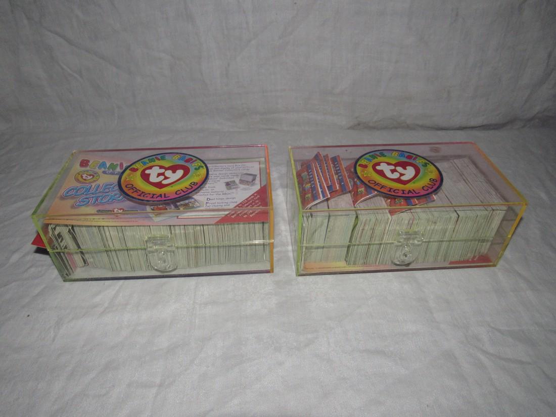 Ty Beanie Babies Collector Cards: Getting both cases filled.