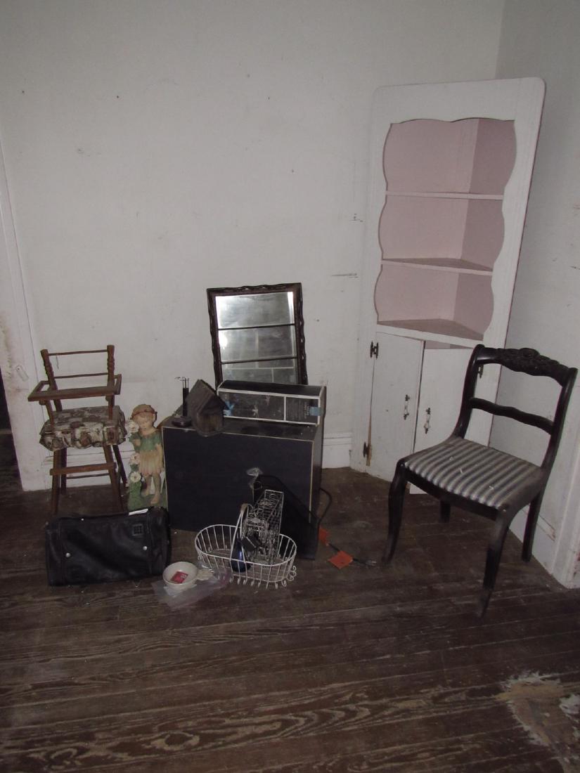 Corner Cabinet Partial Room Contents (1 of 4)