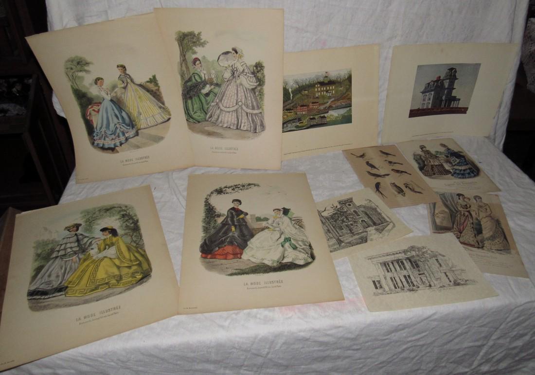 La Mode Illustree Prints (1 of 7)