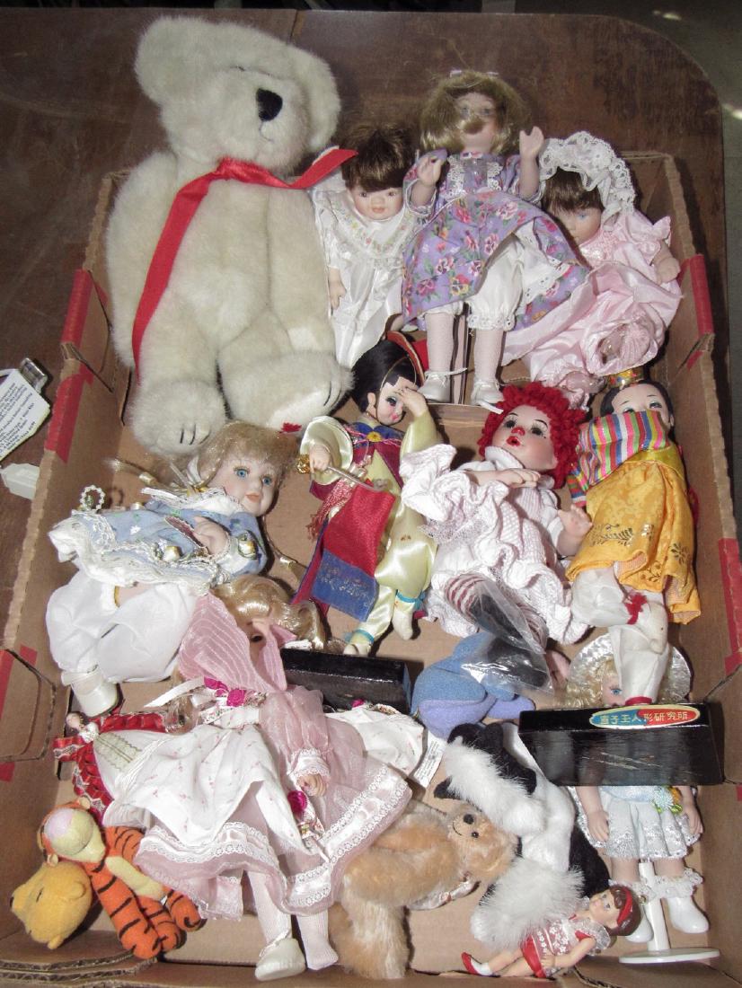 Box Full of Misc Dolls (1 of 3)