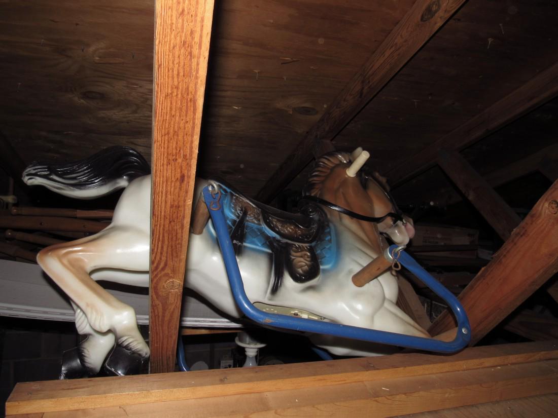 8 Vintage Rocking Horses Bicycle Mason Jars (1 of 10)