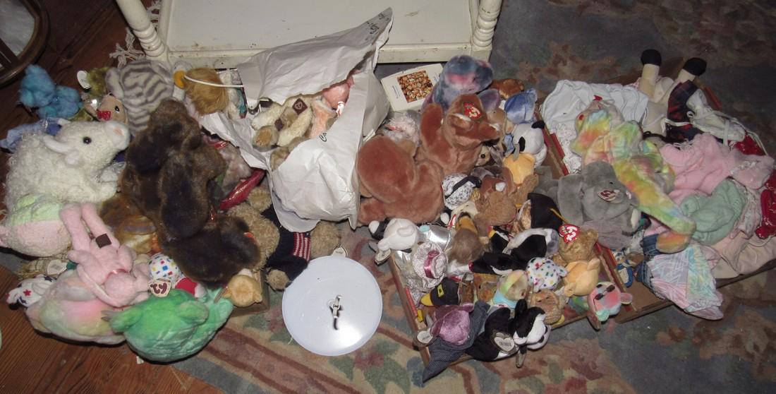 Large Lot of Ty Beanie Babies (1 of 4)
