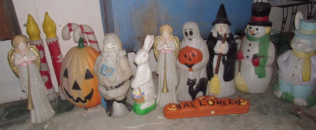 Christmas Halloween Easter Blow Molds (1 of 3)