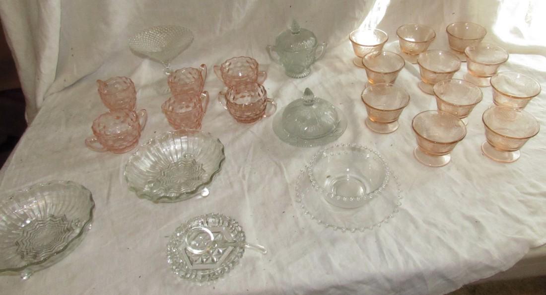 Depression Glass & misc Glassware (1 of 5)