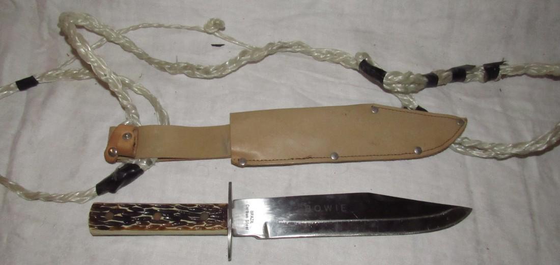 Bowie Knife & Case (1 of 2)