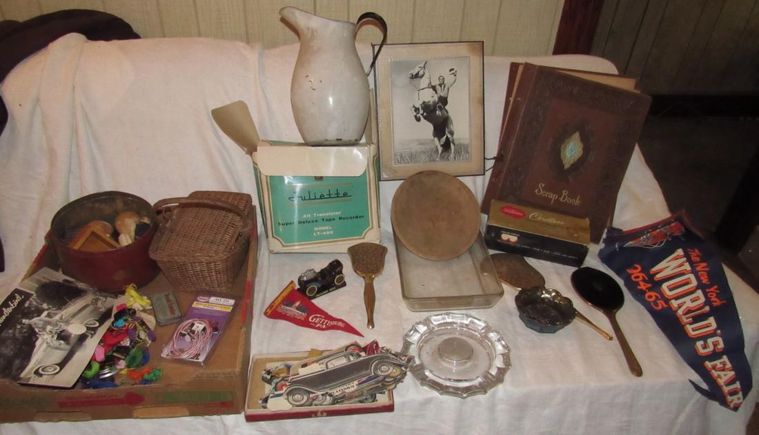 Sewing Vanity Carnival Glass Thunderbird Brochure (1 of 7)