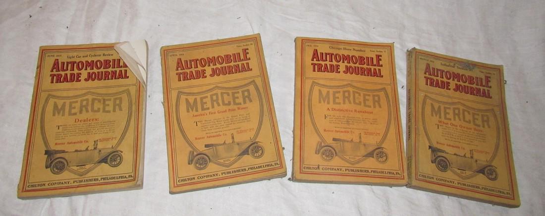 4 1914 Automobile Trade Journal Magazines (1 of 10)