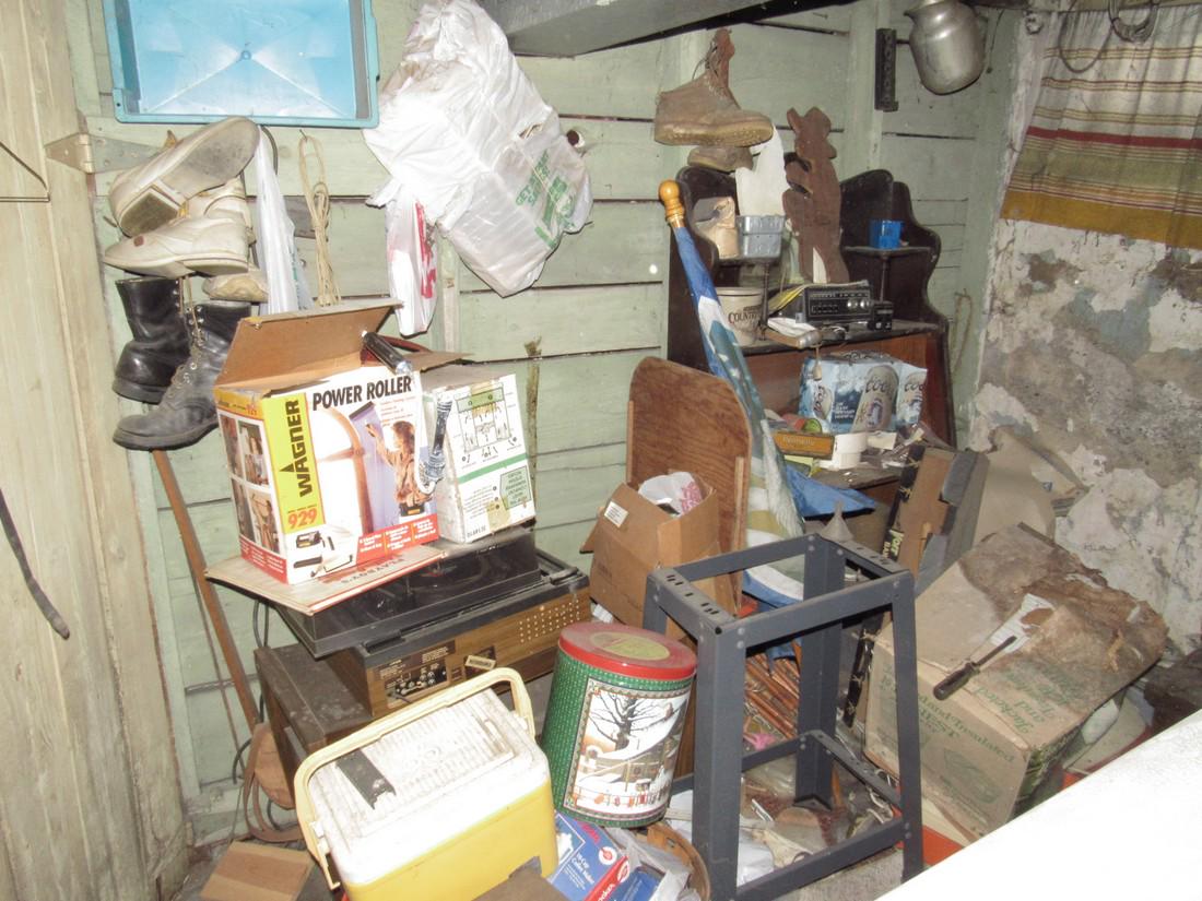 Partial Basement Wall Contents (1 of 3)