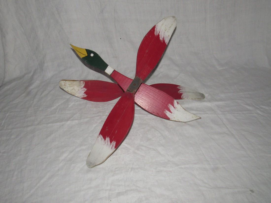 Duck Whirly Gig: Approx. 20" long