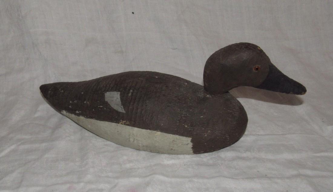 Wood Carved Duck Decoy (1 of 4)
