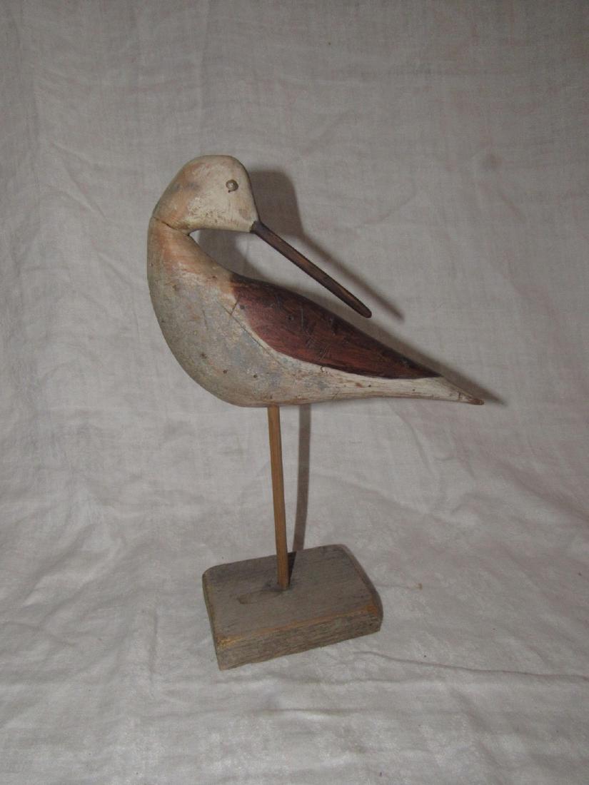 1992 Yellow Legs Hand Carved Shore Bird (1 of 4)