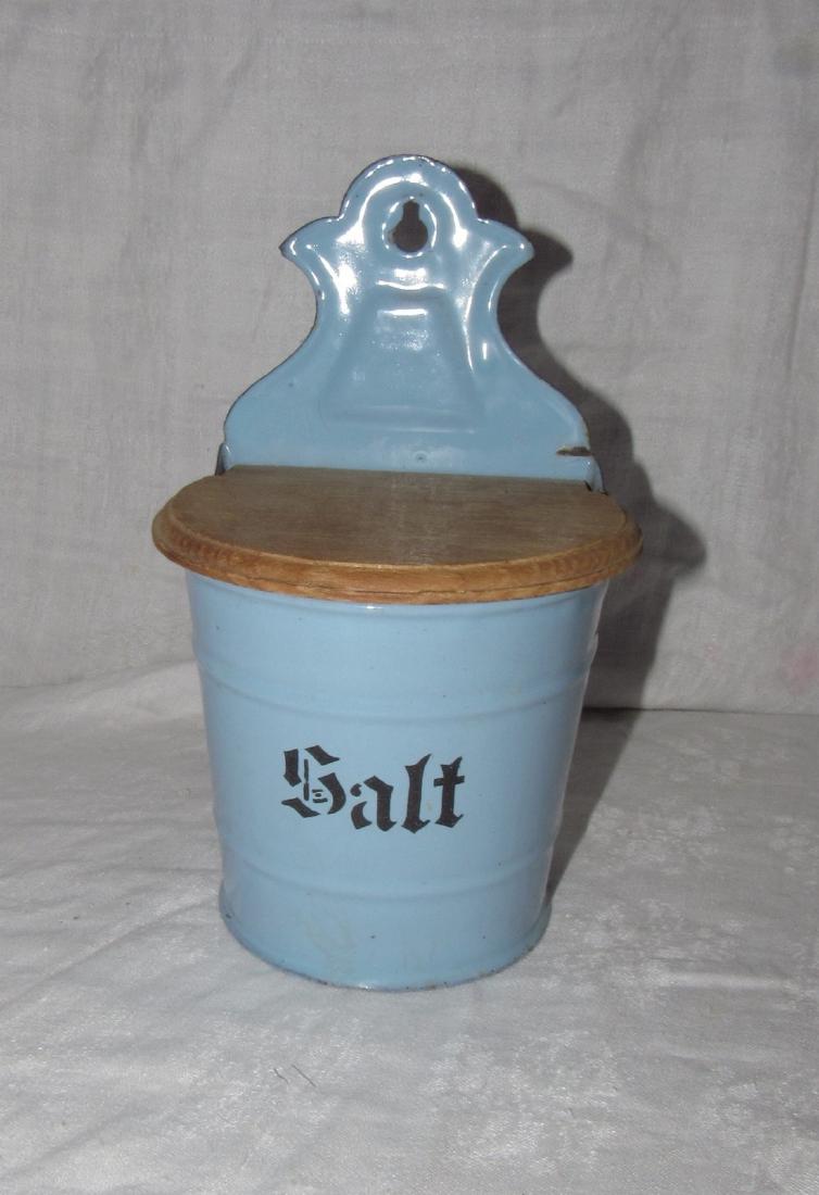 Enamel Salt Box (1 of 3)