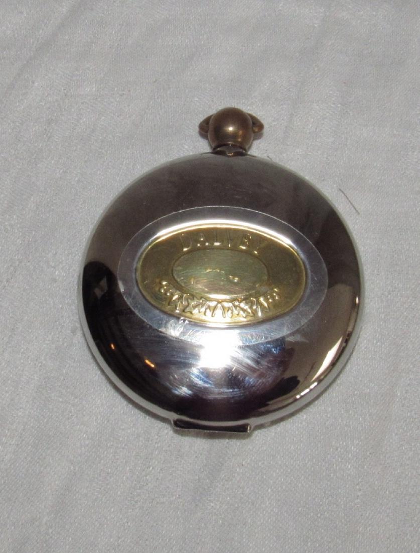 Dalvey Flask: Approx. 2 3/4" in diameter
