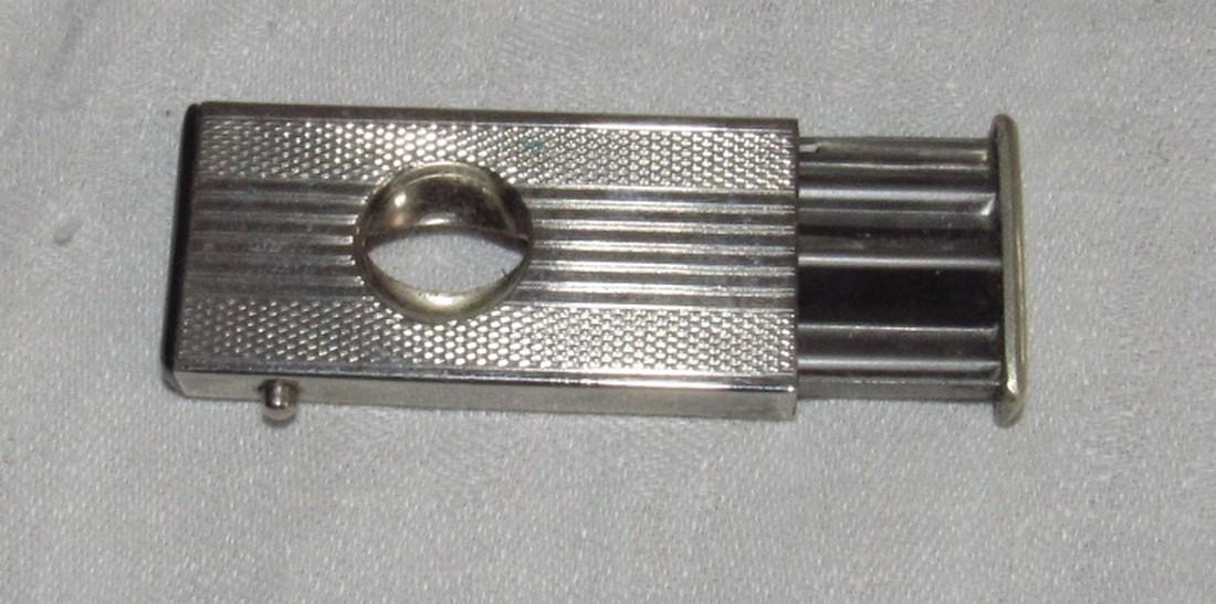 Cigar Cutter: Apprx 1" x 2 1/8"