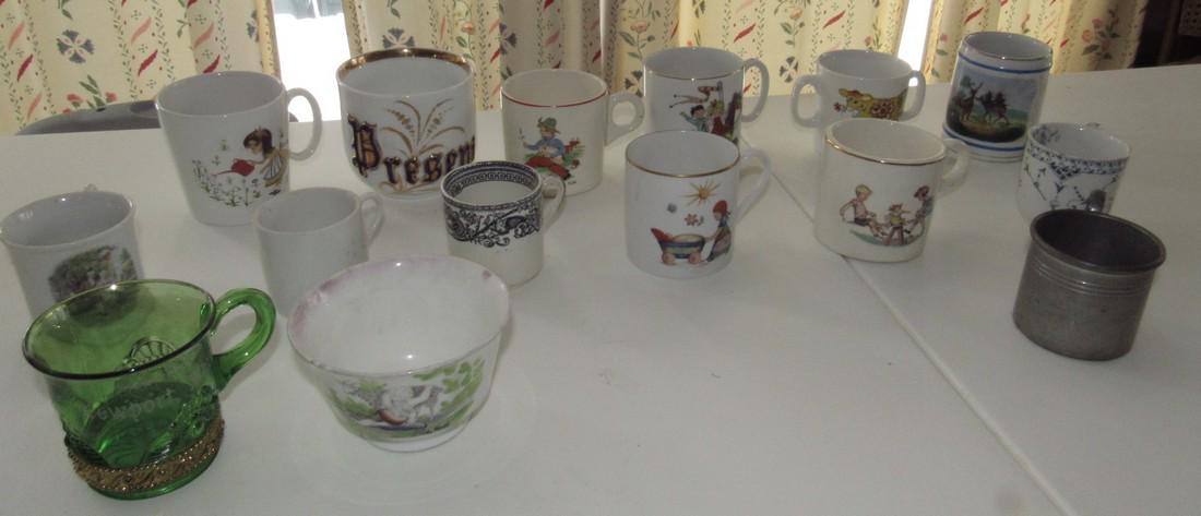 Shaving Mug Childrens Cups Newport Maine Souvenir (1 of 4)