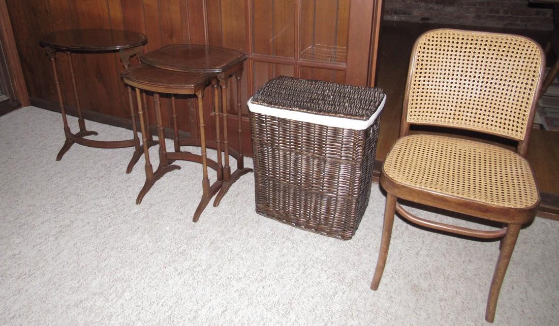 Tables Wicker Basket & Chair (1 of 5)
