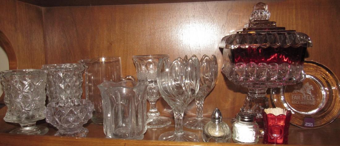 Candy Dish Goblets & Misc Glassware (1 of 3)