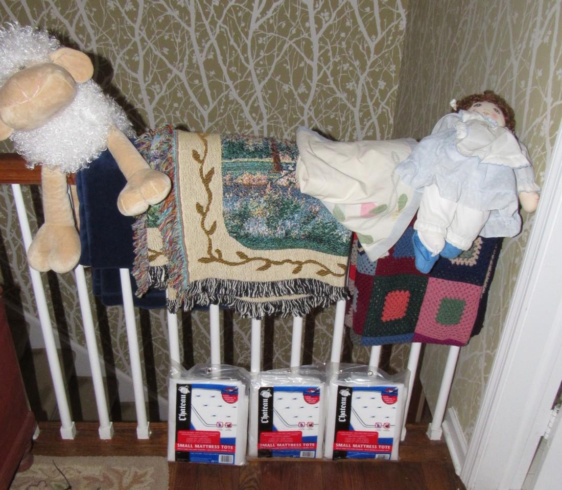 Doll Blankets Mattress Totes: Getting all pictured