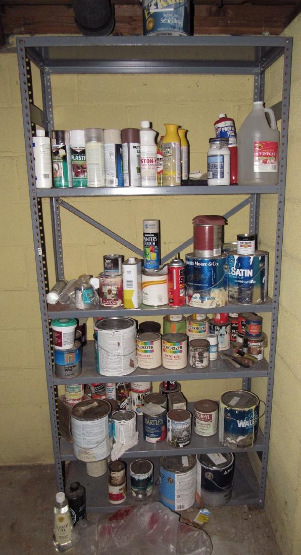 Shelves Paint Shop Light Extension Cords (1 of 7)