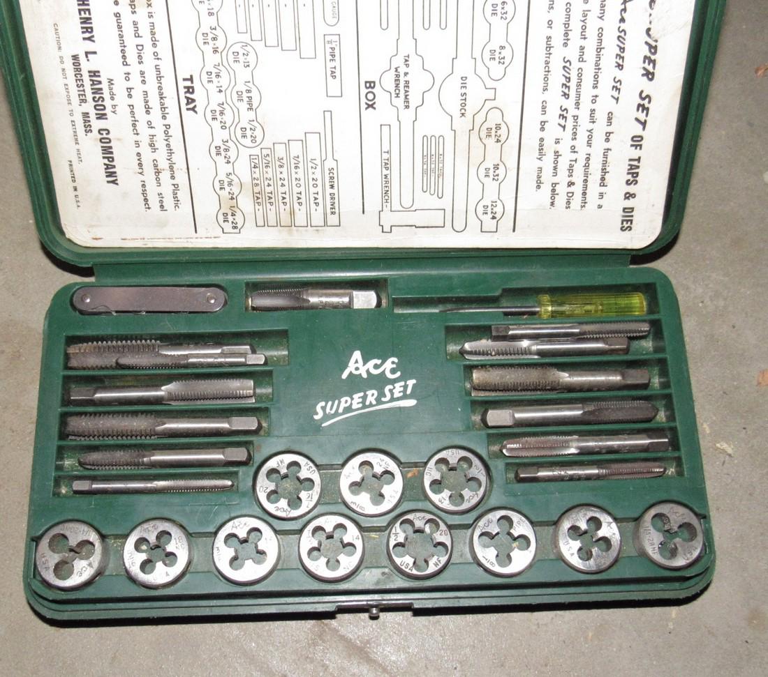 Ace 614 Tap & Die Set (1 of 2)