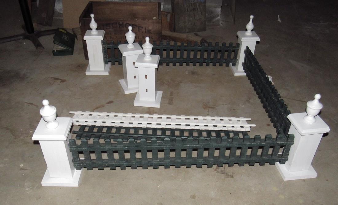 Wooden Doll House Fence (1 of 2)