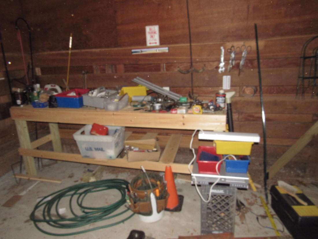 Workbench Contents Craftsman Saw Tool Bucket (1 of 10)