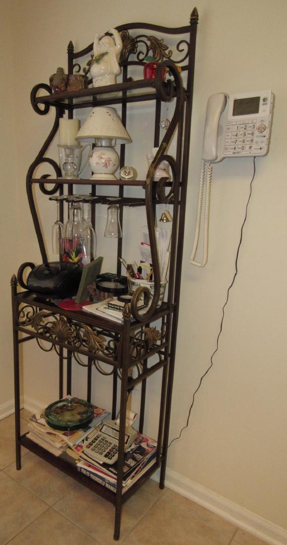 Plant Stand  & Contents (1 of 6)